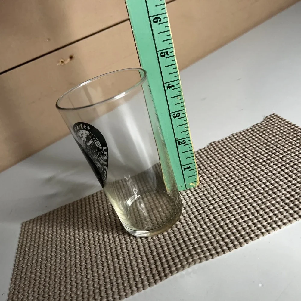 Vintage Hamms Preferred Stock Beer Glass Brewery Graphic Clear Tumbler